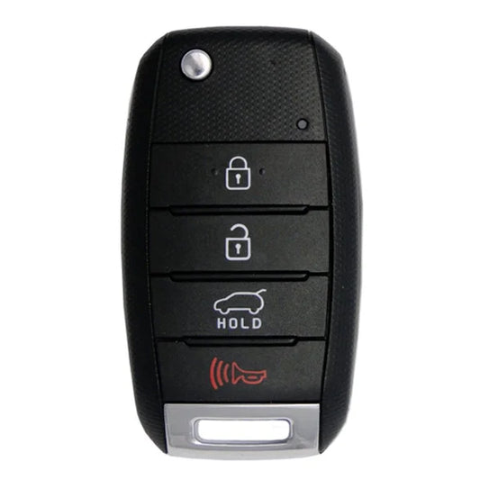 2014-2016 Kia Rondo / 4-Button Flip Key Remote (Refurbished)