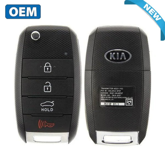 2017-2018 Kia Forte / 4-Button Flip Key (OEM)
