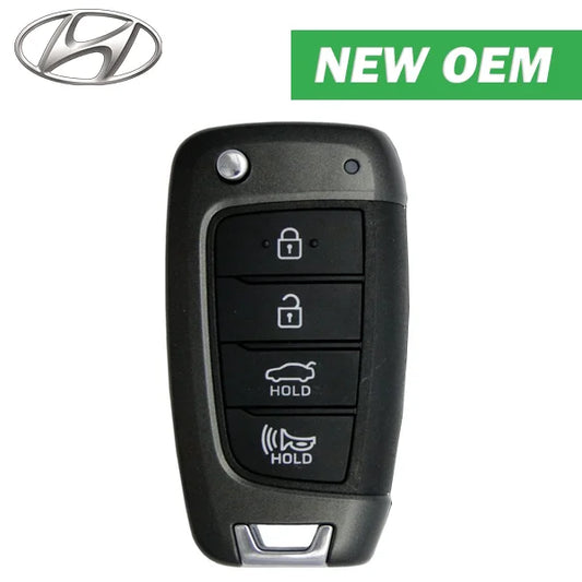 2018-2021 Hyundai Accent / 4-Button Flip Key  (OEM) 
