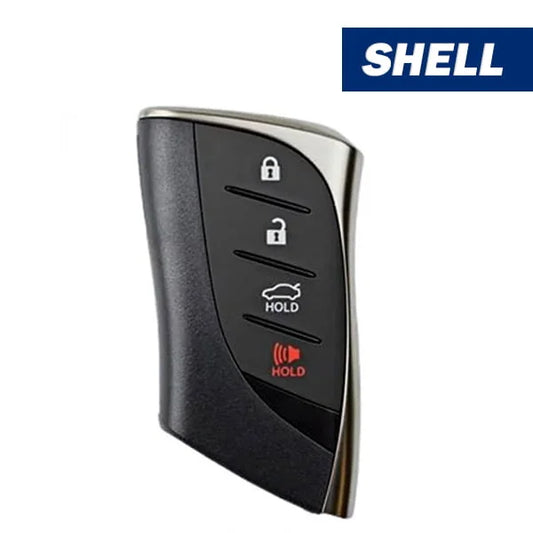 2019-2021 Lexus / 4-Button Smart Key SHELL  (Aftermarket)