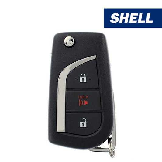 2019-2022 Toyota RAV4 / 3-Button Flip Key SHELL (Aftermarket)