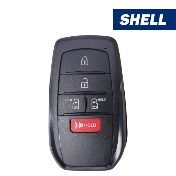 2021-2025 Toyota 5-Button Smart Key SHELL / HYQ14FBX (Aftermarket)