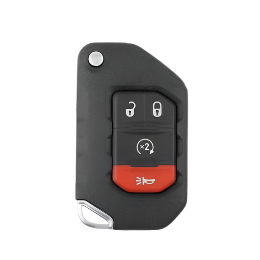 2018-2021 Jeep Wrangler Gladiator 4-Button Smart Flip Key AFTER MARKET