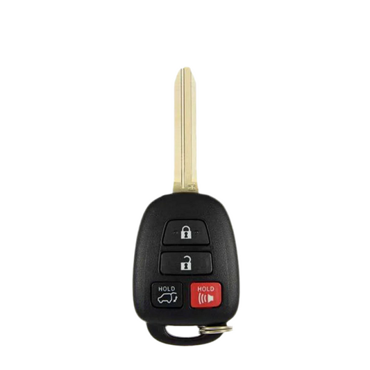 2013-2018 Toyota RAV4 / 4-Button Remote Head Key  (AFTERMARKET)