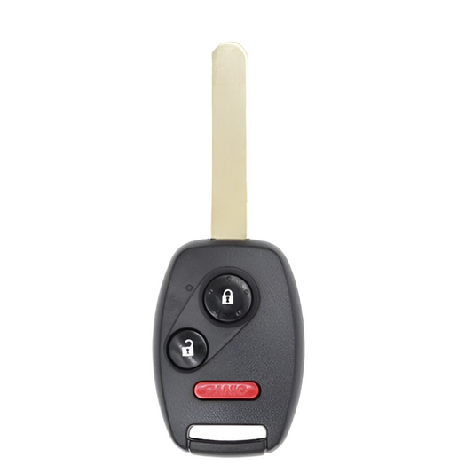 2005-2006 Honda / 3-Button Remote Head Key / OUCG8D-380H-A / Megamos 13 (Aftermarket)   RK-HON-CRVL