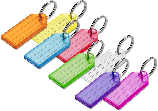 Key Tags Assorted Colours (Singles)