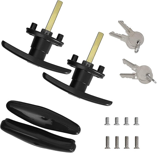 T-Handle for Truck Camper Shell Truck Cap Locking T-Handle with Dust C
