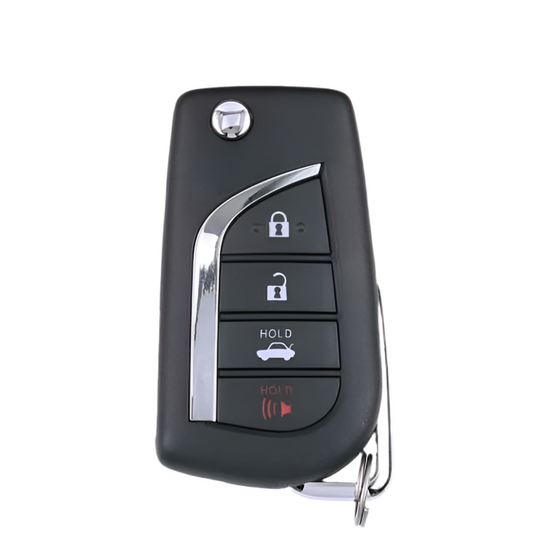 2012-2014 Toyota Camry / 4-Button Remote Flip Key (AFTERMARKET)