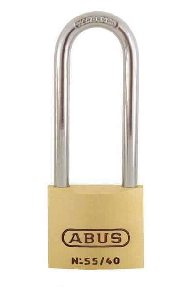 Abus 55/40HB63 1-1/2" Brass Padlock (Keyed Different)