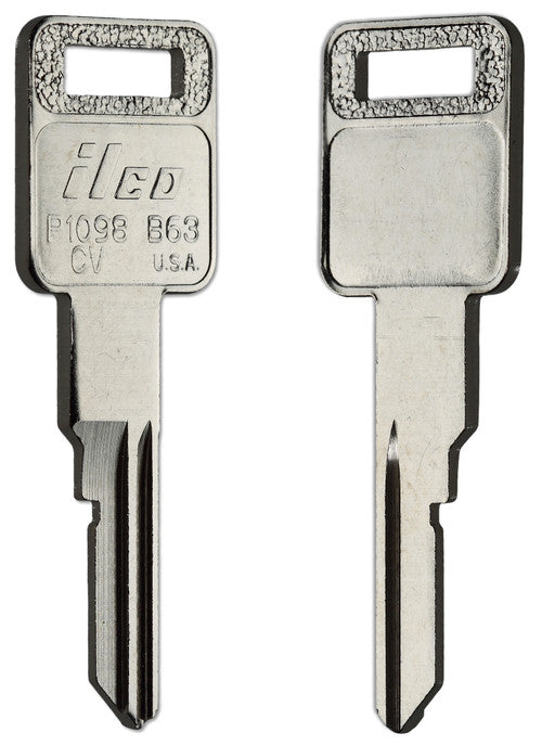 Vehicle Key Blank P1098CV B63