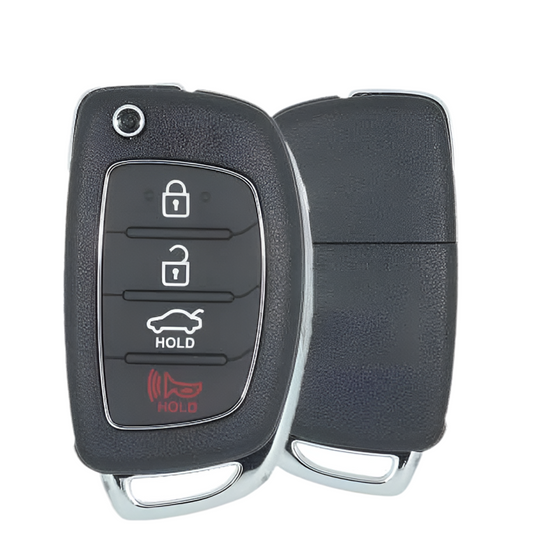 2015-2017 Hyundai Sonata / 4-Button Flip Key (AFTERMARKET)