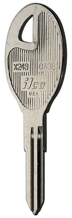 Vehicle Key Blank X243 DA38