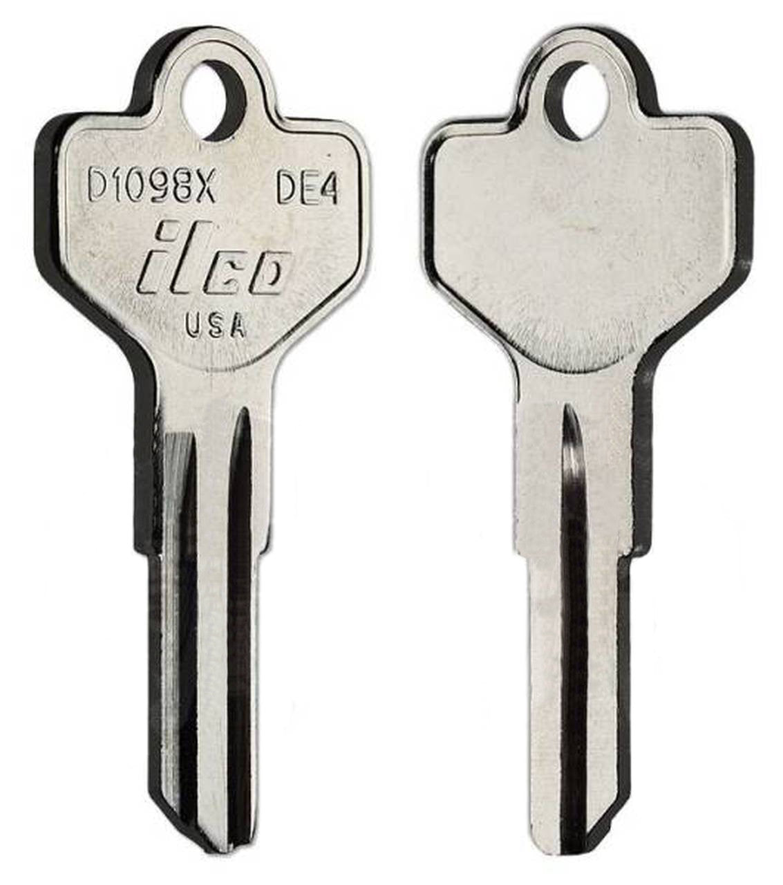 Key Blank D1098X DE4