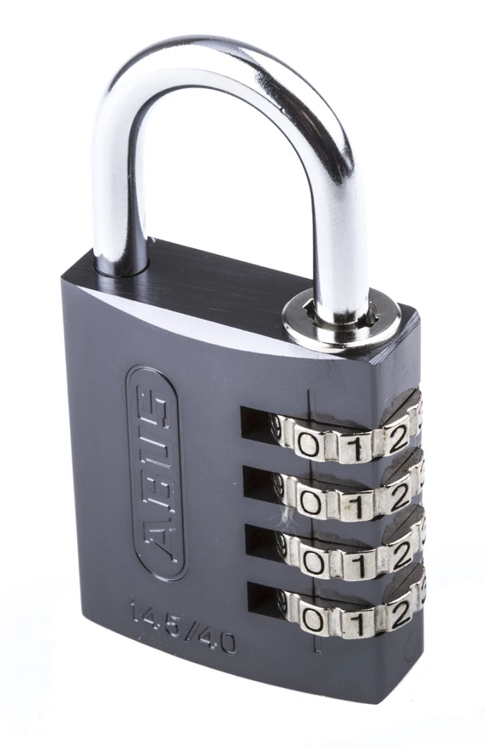 Abus 145/40 Combination Padlock – Black