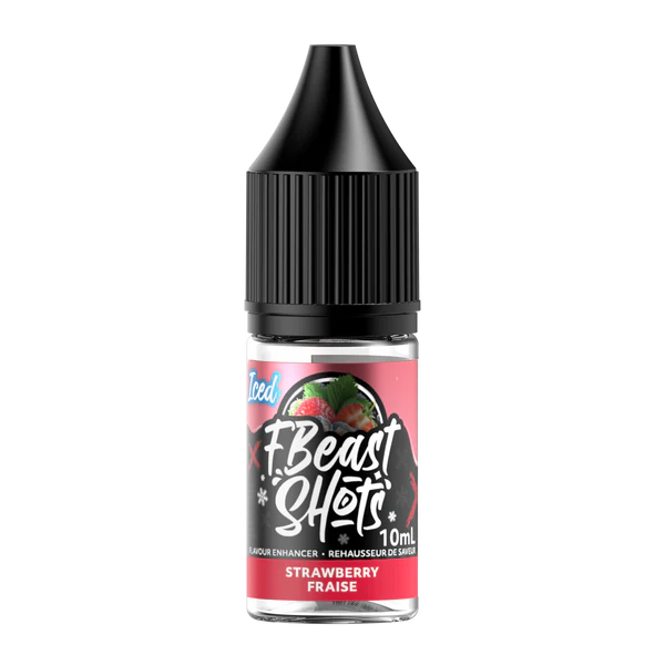 F Beast Shots Strawberry Iced (10 ml bottle)