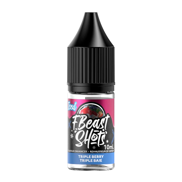 F Beast Shots Triple Berry Iced  (10ml bottle)