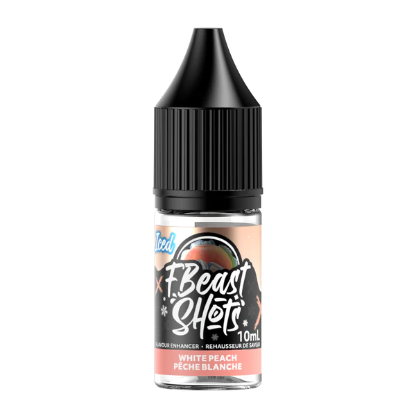 F Beast Shots White Peach Iced (10ml bottle)

