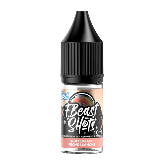 F Beast Shots White Peach Iced (10ml bottle)
