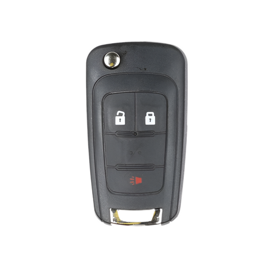 2010-2019 Chevrolet / 3-Button Flip Key SHELL (AFTERMARKET)
