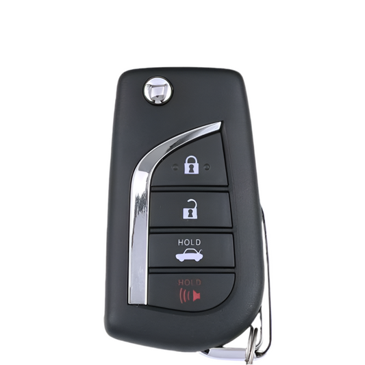 2018-2022 Toyota Camry / 4-Button Flip Key  (H Chip) (AFTERMARKET)