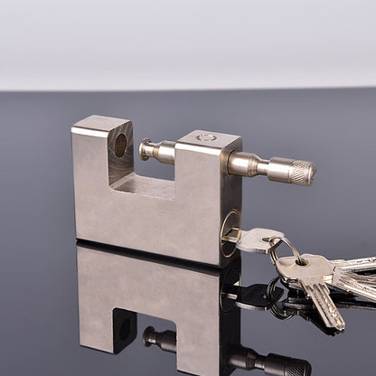 Heavy Duty Nickel Plated Rectangular Iron Lock High Quality
