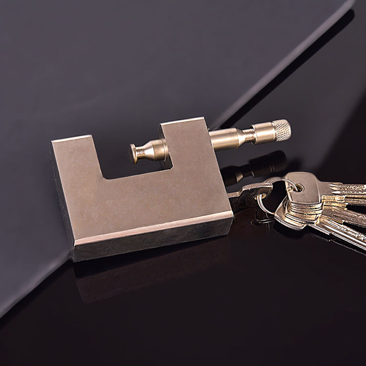 Heavy Duty Nickel Plated Rectangular Iron Lock High Quality
