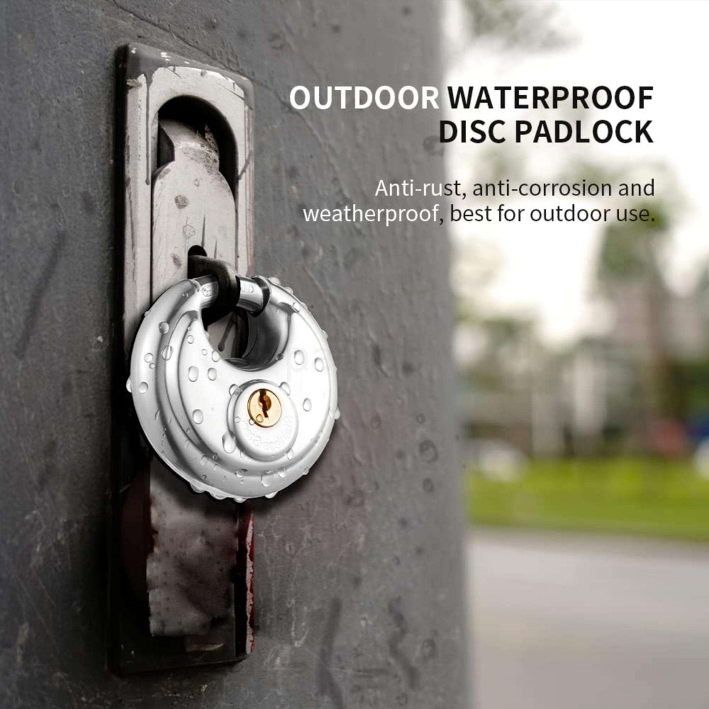 USA Waterproof Discus Padlock 70mm. (Keyed Alike 02)