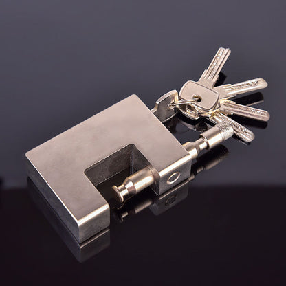 Heavy Duty Nickel Plated Rectangular Iron Lock High Quality