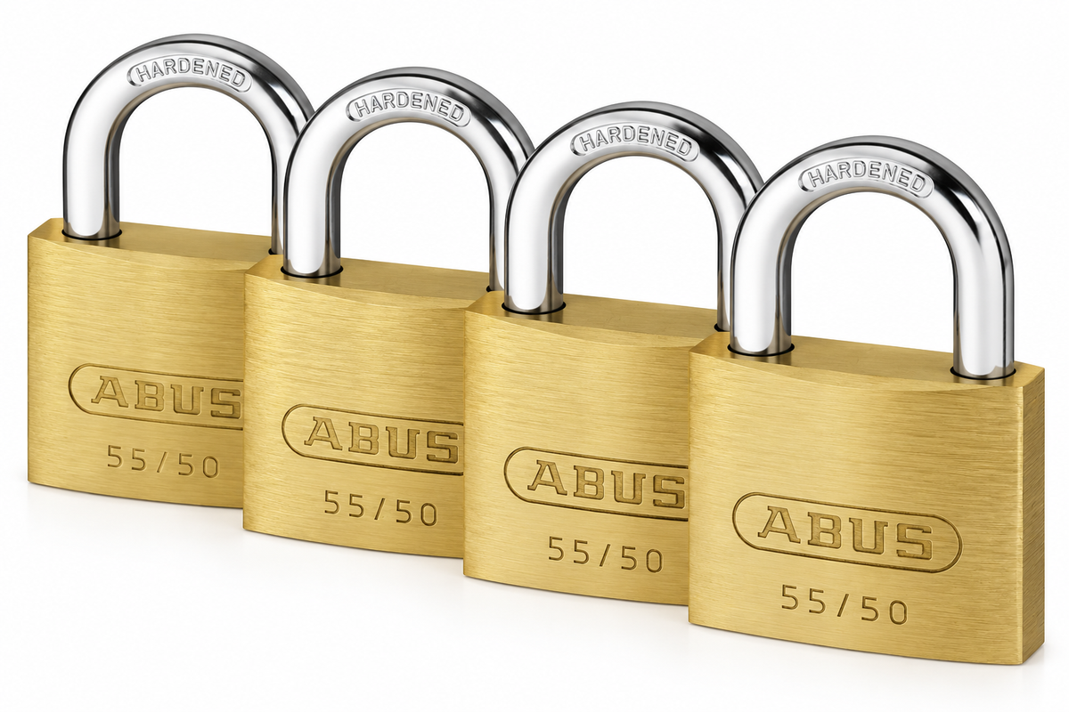 Abus 55/50 Brass 2” Padlock (Keyed Alike 5505)  CFLRS  Approved!