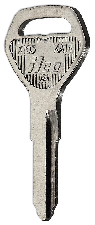 Key Blank X103 KA14