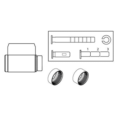 CX5 TRIIO High Security 9165 / 9165T Universal Cylinder Kit   www.metrolockkey.ca