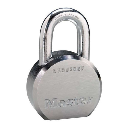 MASTER PADLOCK ROUND BODY 2-1/2" BODY 1-1/8" SHACKLE Keyed Different