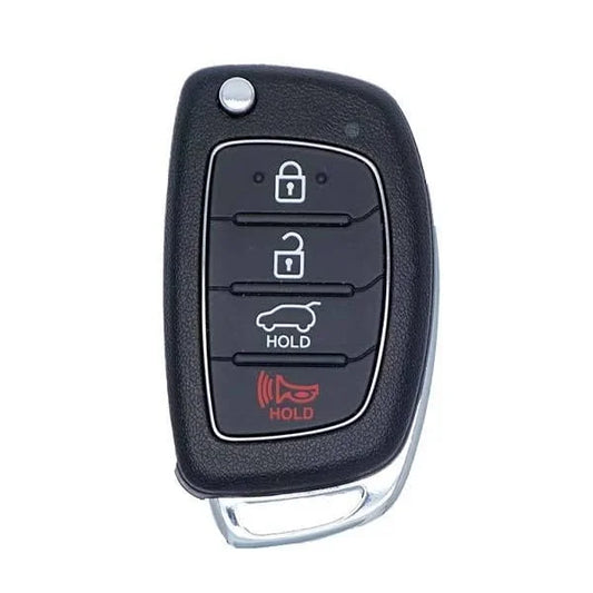 2015-2019 Hyundai Santa Fe / WITH CHIP 4-Button Flip Key (Aftermarket)