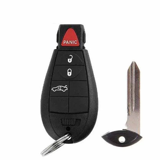 2008-2012 Chrysler Dodge / 4-Button Fobik Key / (Aftermarket) 