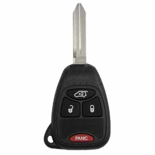 2004-2008 Jeep Chrysler Dodge 4-Button Remote Head Key (Aftermarket)