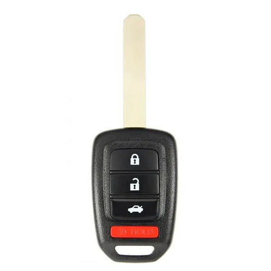 2016-2020 Honda Accord Civic / 4-Button Remote Head Key (Aftermarket)