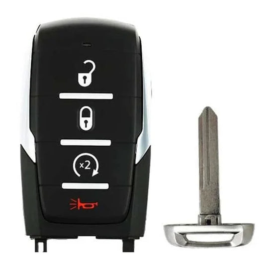 2019-2022 Dodge Ram 1500 Pickup / 4-Button Smart Key (Aftermarket)