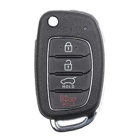 2016-2019 Hyundai Tucson / 4-Button Remote Flip Key (Aftermarket)