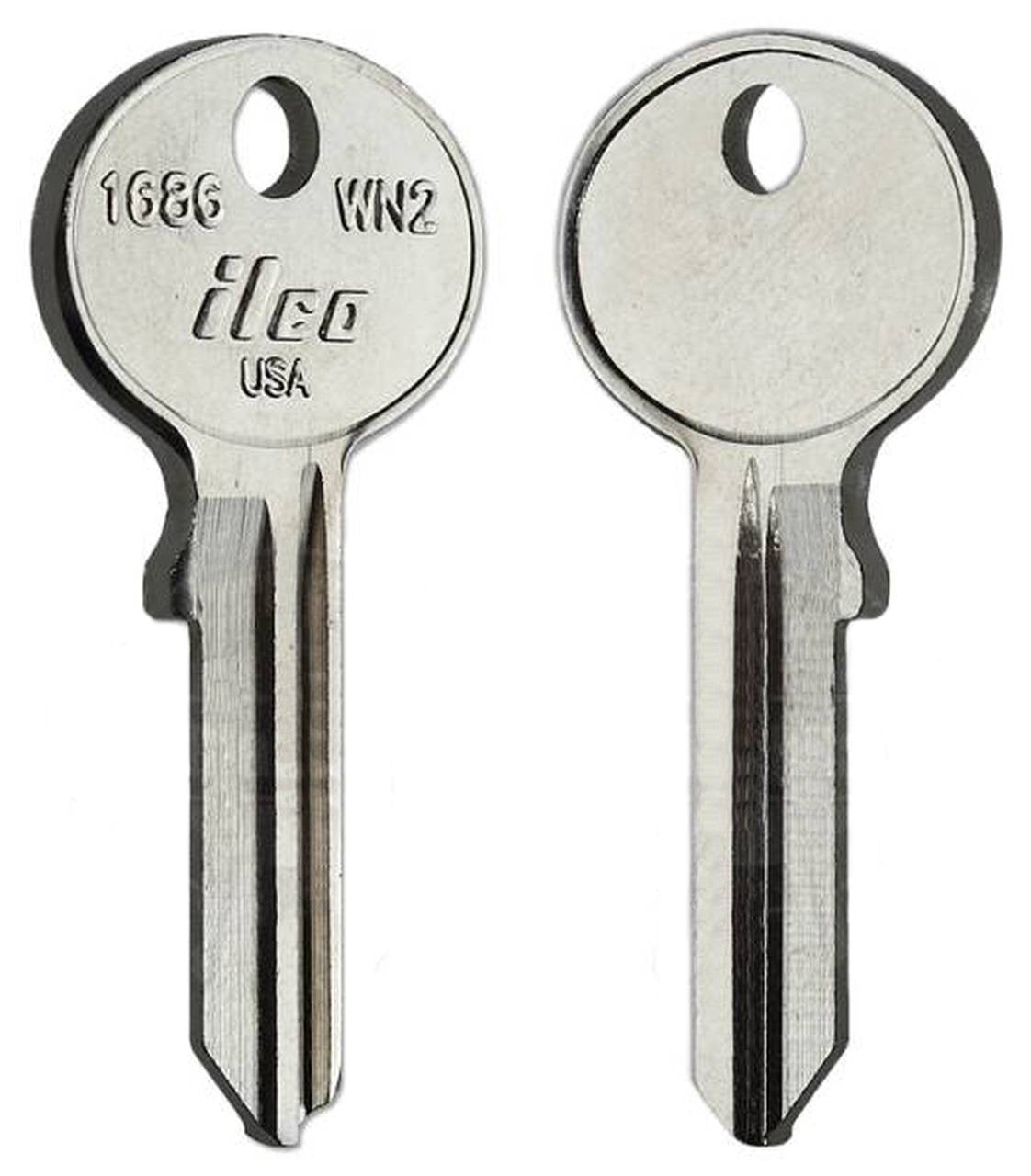 Key Blank 1686 WN2