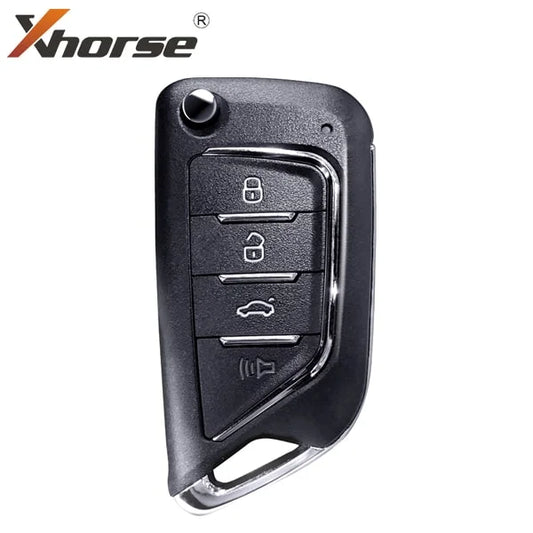 Xhorse – 4-Button Universal Flip Key Remote for VVDI Key Tool (Wired)- XHS-XKCD02EN
