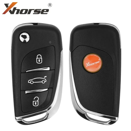 Xhorse – Generic Style / 3-Button Universal Remote Flip Key for VVDI Key Tool / XKDS00EN (Wired)  XHS-XKDS00EN