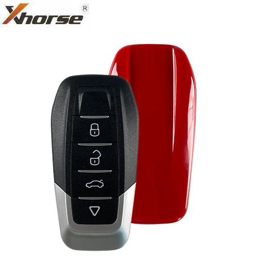 Xhorse – 4-Button Universal Flip Key Remote / Red (XKFEF2EN)- XHS-XKFEF2EN
