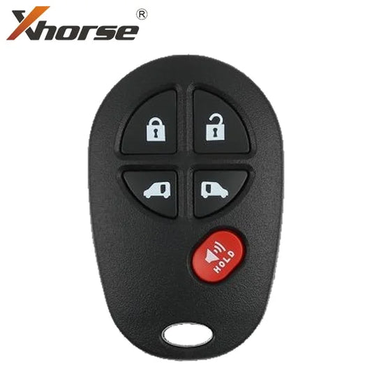 Xhorse – Toyota Style / 5-Button Universal Remote for VVDI Key Tool (Wired)- XHS-XKTO08EN