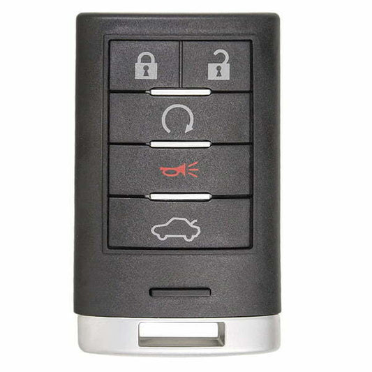 2008-2014 Cadillac CTS STS / 5-Button Smart Key / FCC ID: M3N5WY7777A / PN: 25943676 (Aftermarket)