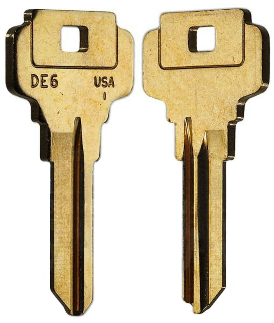 Key Blank DE6 D1054K
