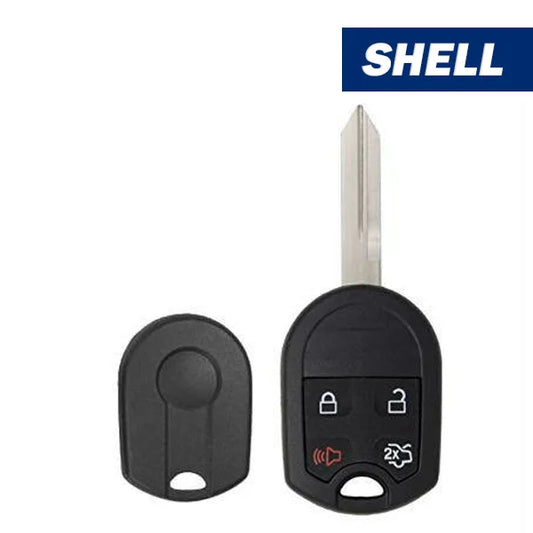 Ford 4-Button New Style / Remote Head Key Shell / (Aftermarket)