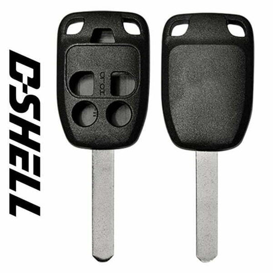 2011 – 2013 Honda / 5-Button Remote Head Key / D-SHELL (Aftermarket)
