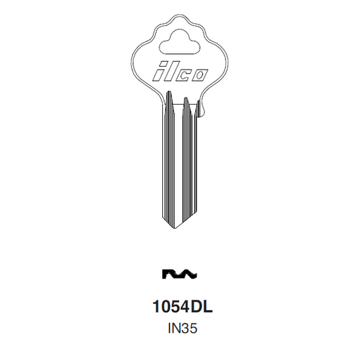 Key Blank 1054DL IN35
