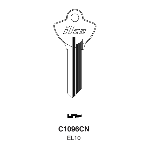 Key Blank C1096CN EL10