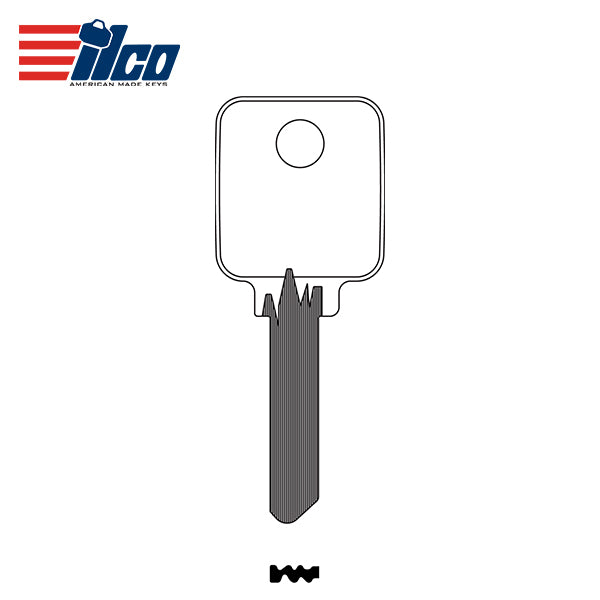 Key Blank 1644 Medeco Key Blank